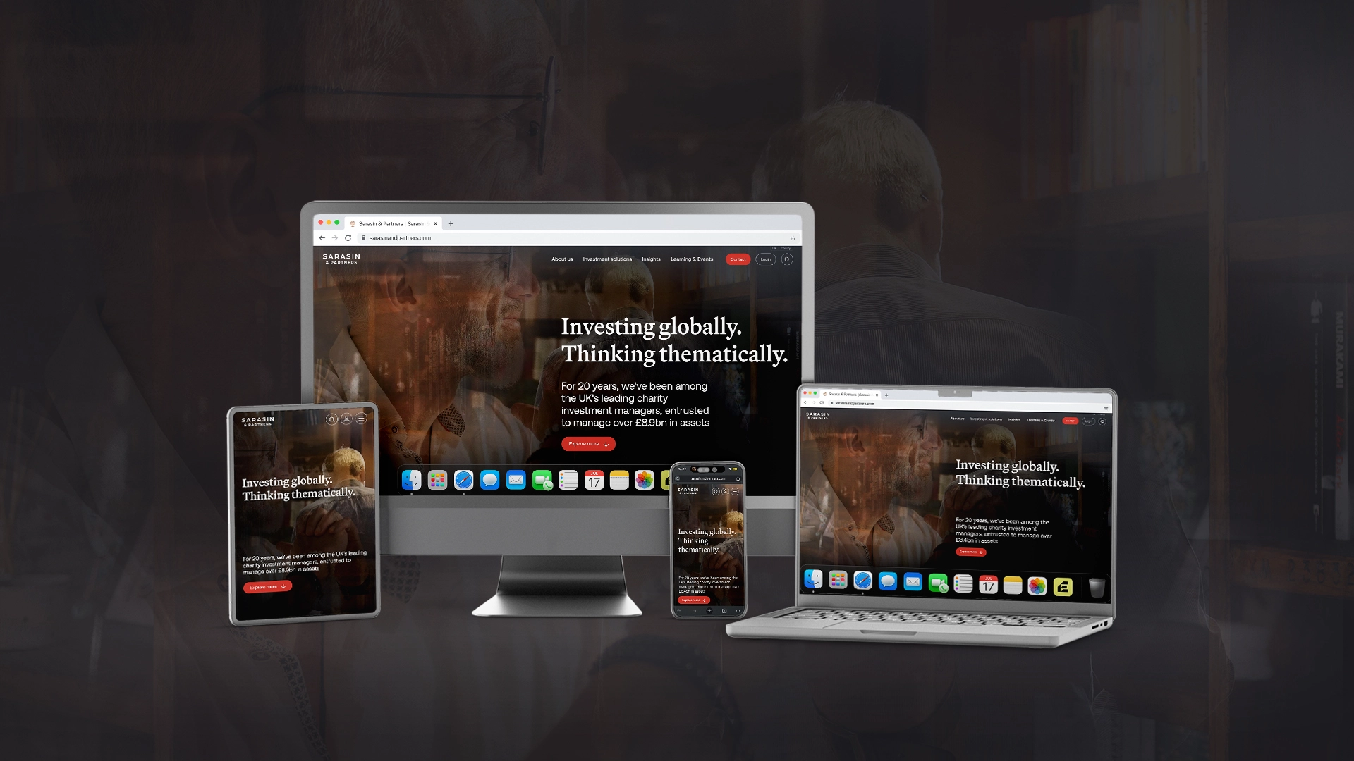 <h3 class="underline">Sarasin &amp; Partners</h3>
<p><span class="small">Unifying Complex Audiences into One Smarter Website</span></p>