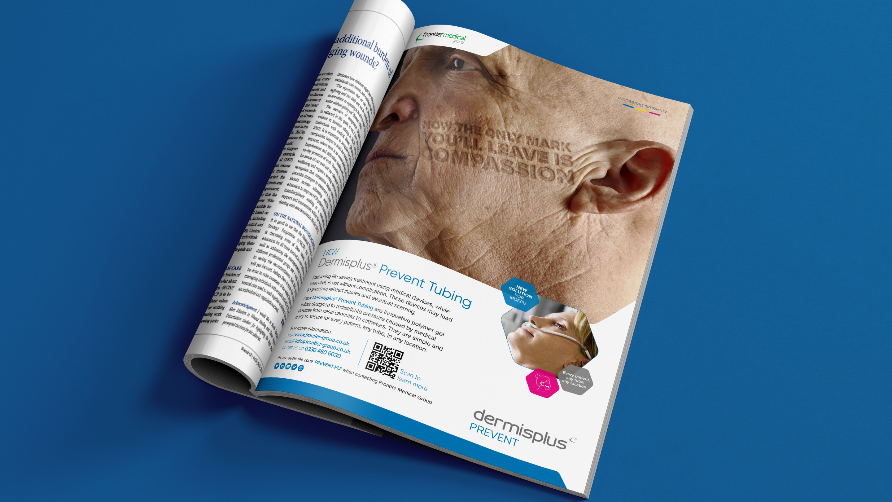 Gallery image showcasing Frontier Dermisplus A4 Ad